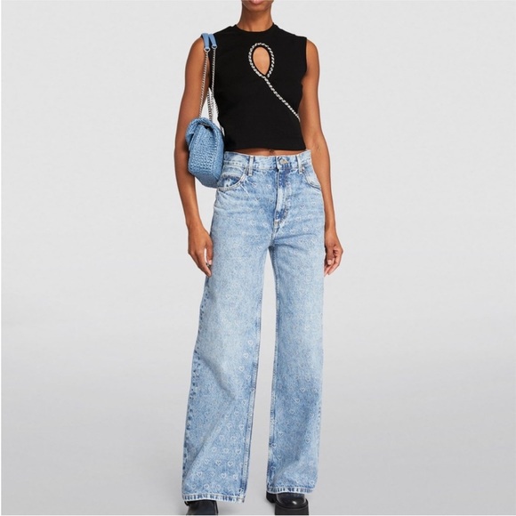 Sandro
Short Vest with Rhinestone Teardrop size 3 US L Large NWOT - Picture 14 of 15